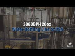 3000bph 20oz Wasserabfüllmaschine für Haustierflaschen