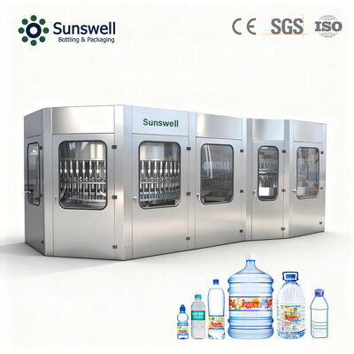 Fully Automated Pure Water Production and Filling Machinery