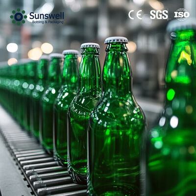 3-in-1 Automatic Glass Bottle Beer Filling Machine