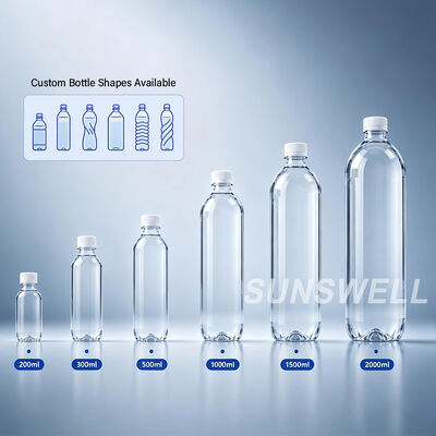 500ml PET Bottle 24000BPH Water Bottling Production Line 3‑in‑1 Filling Machine