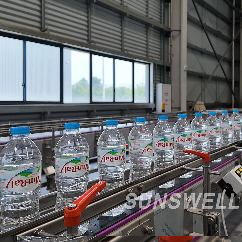24000BPH 500ml PET Bottle Water Filling Line Turnkey Bottling Plant Machinery