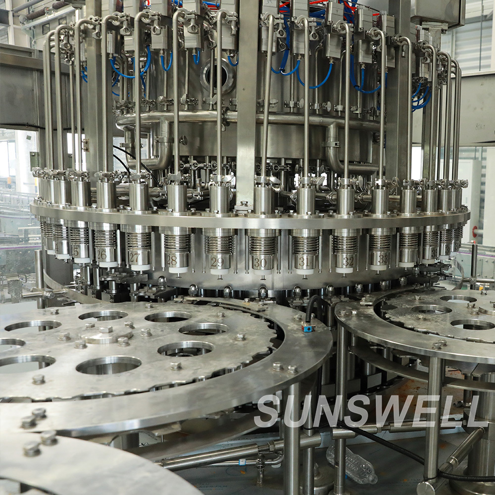 Automatic 24000BPH 500ml Pure Water Bottling Production Line Rinsing Filling Capping Unit