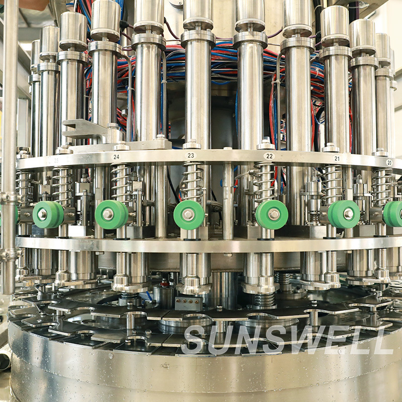 200ml CSD Can Filling Line 18000 Cans Per Hour Beverage Canning Machine