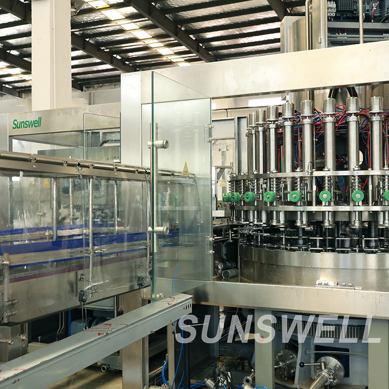 Full Automatic 18000 Cph 200ml CSD Can Filling Sealing Production Line