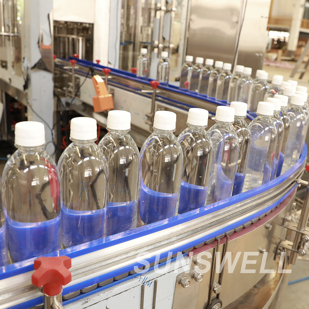 Small Pet Bottle Pure Water Production Line with Washing Filling and Capping