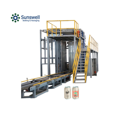 Fabrikpreis Automatische Aluminium-Dose Schicht Depalletizing Ausrüstung Hochwertiger Depalletizer für leere Pop-Dose