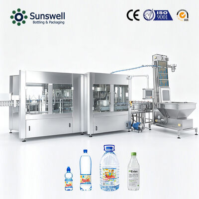 24000BPH 500 ml PET-Flaschenwasser-Produktionslinie