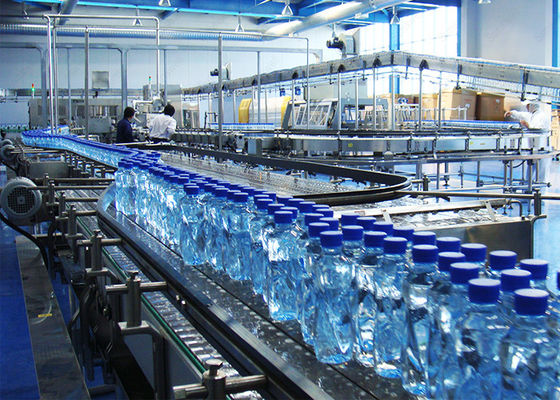 Industrie Mineral- oder funkelnde Wasser füllen Maschinen / PET-Flasche Füllsystem Linie